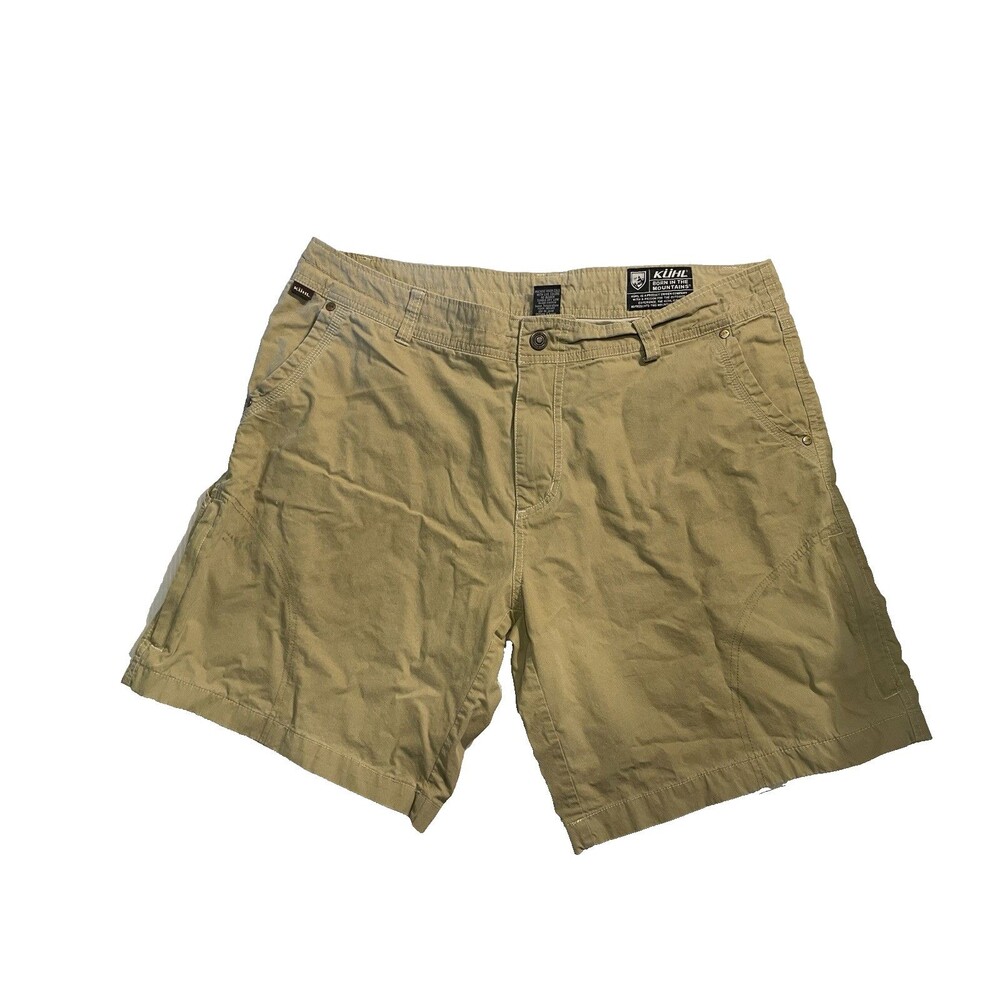 Kuhl Shorts Men’s Size 38 Brown Small Defects See Photo Outdoors Hiking Camping
